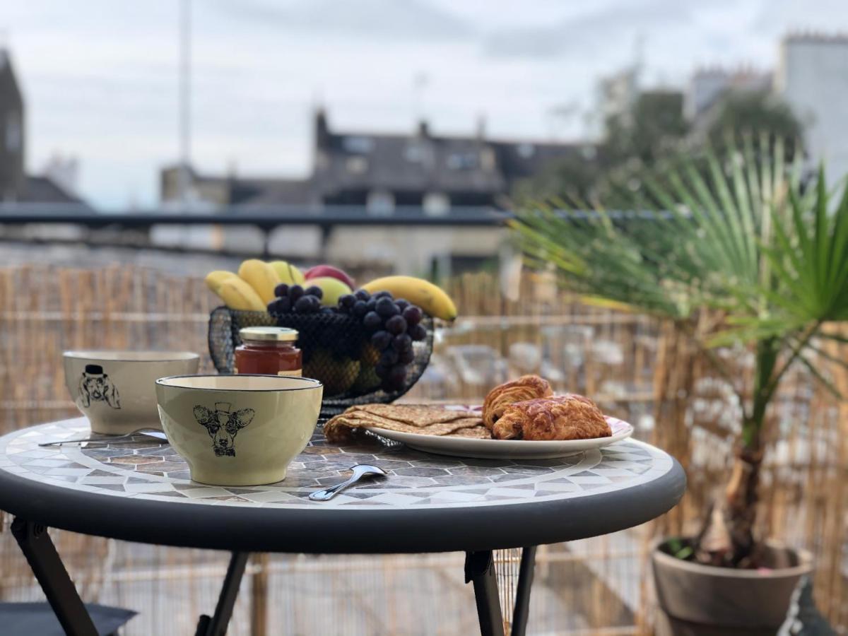 Appartement Centre-Ville Avec Terrasse Rustique Vannes Bagian luar foto